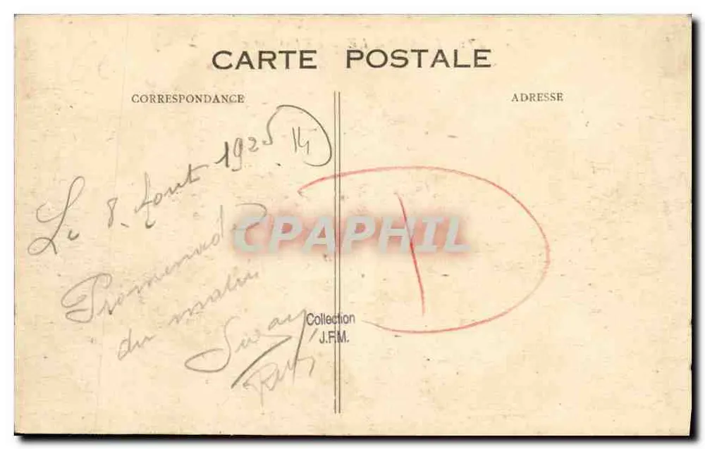 Deauville — La Potinière — G. F., Le Havre, n°432 - Verso