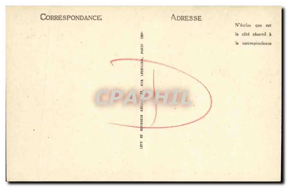 Deauville, die blühende Strandpromenade — La Potinière — LL - Rückseite