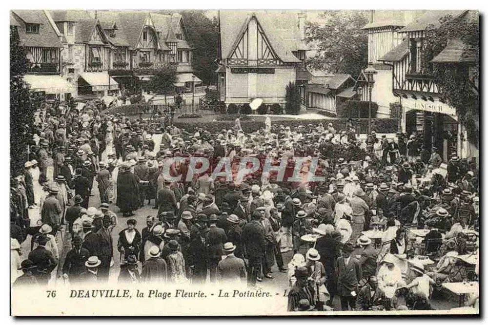 Deauville, Der blühende Strand - La Potinière - Vorderseite