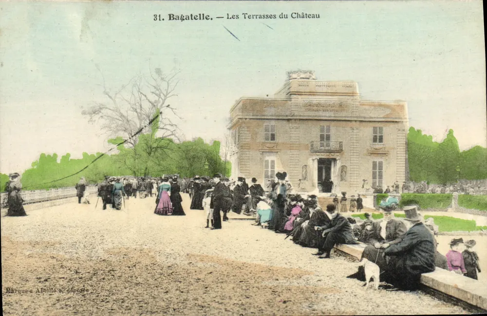 Bagatelle — As Terrasses do Castelo — Marque & Adville, depositada - Frente