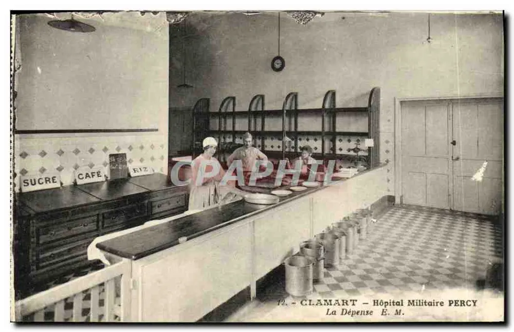 Clamart — Militärkrankenhaus Percy — La Dépense - Vorderseite