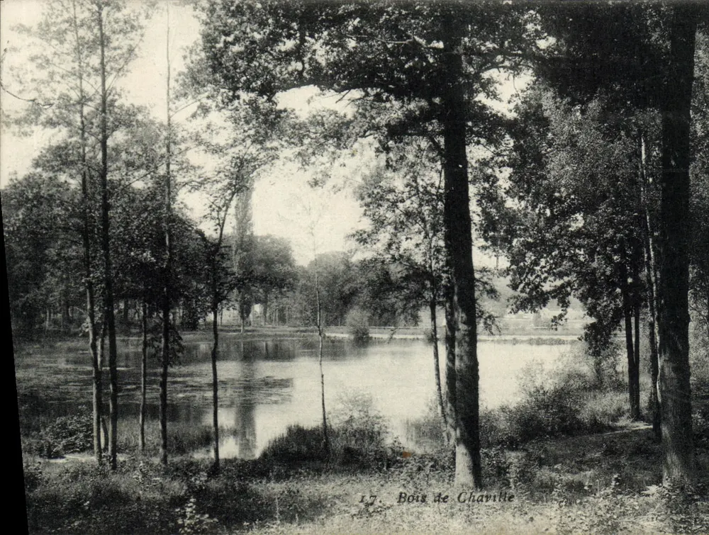 Bois de Chaville — Lago cercado por floresta — L.7 — Editor não identificado - Frente