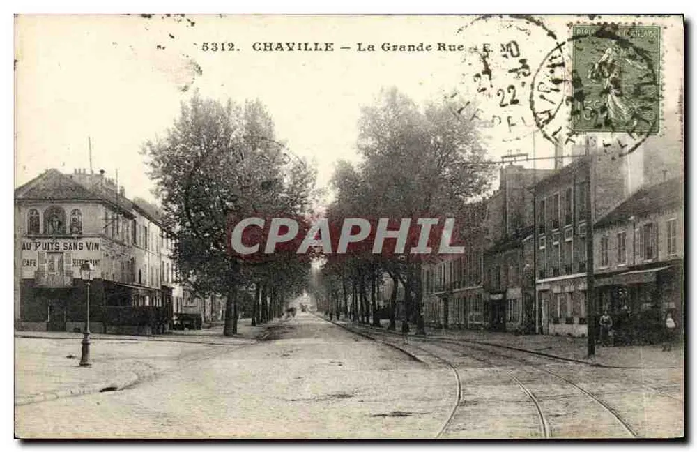 Chaville — Die Hauptstraße — E. Malanut phot.édit., Paris, n°5312 - Vorderseite