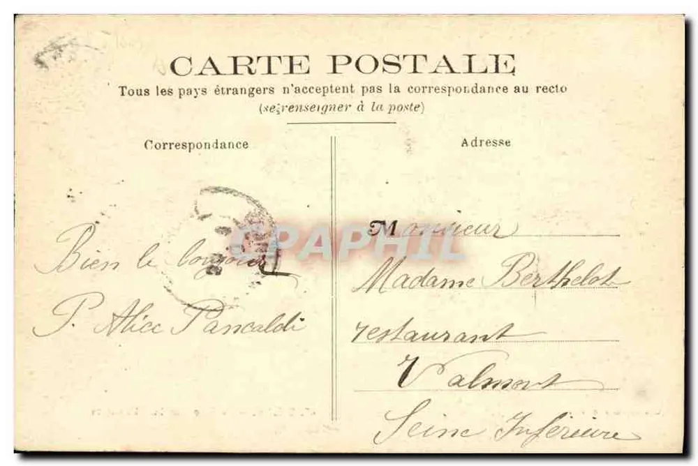 Clichy — Het Park Denain — De Grot - Achterkant