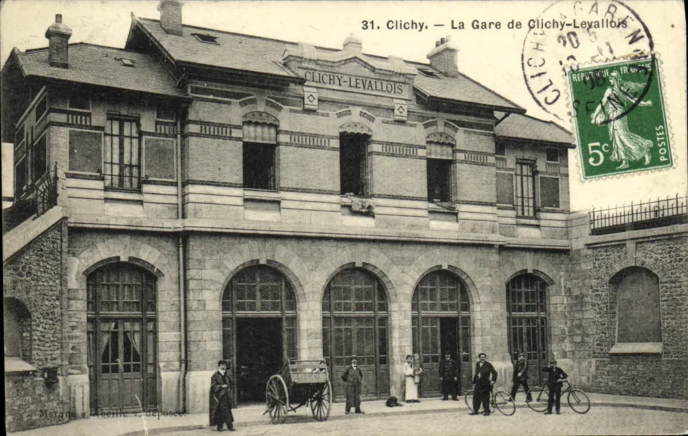 Clichy — Bahnhof Clichy-Levallois — Marque & Abeille, n°31 - Vorderseite