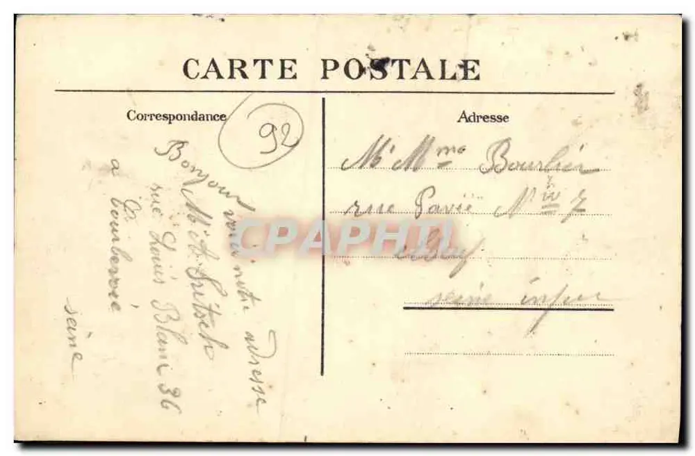 Puteaux — O Ponte de Neuilly — Panorama — P. Purbuluf - Verso