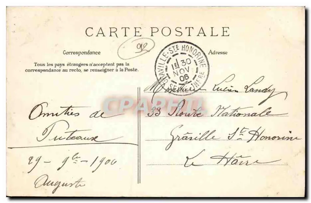 Puteaux — Quai National — E.L.D. - Verso