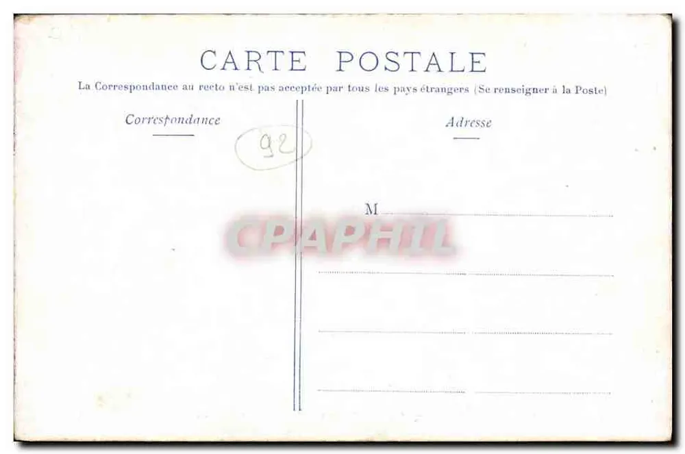 Automobil — Coupé 3/4, 15 Pferdestärken 4-Zylinder von Dion-Bouton — Puteaux (Seine) - Rückseite