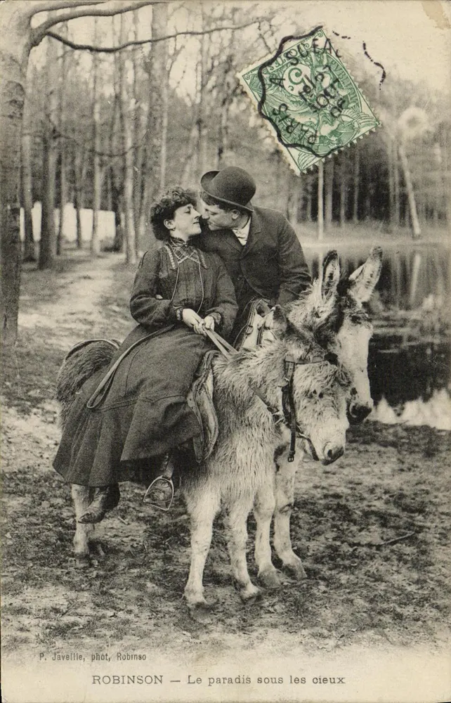 Robinson — Das Paradies unter den Himmelszügen — P. Jävellie, Foto. Robinso - Vorderseite
