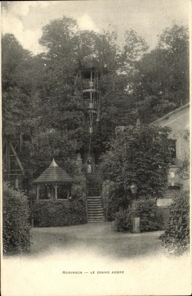 Robinson — O Grande Árvore — Fototipia A. Berger, Paris - Frente