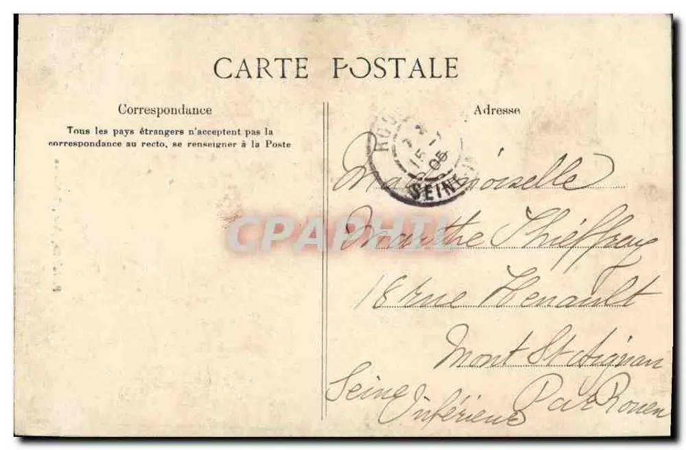 Robinson — A Torre Saint Jacques — P. Javelle, fot. Robinson - Verso