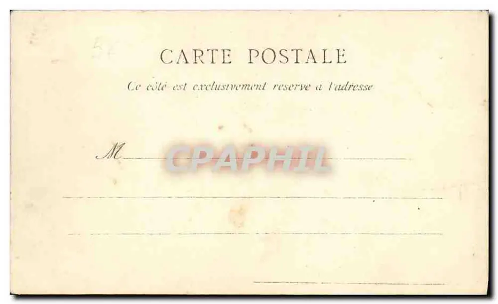 Rueil — Bairro de Artilharia — C. L. C. - Verso