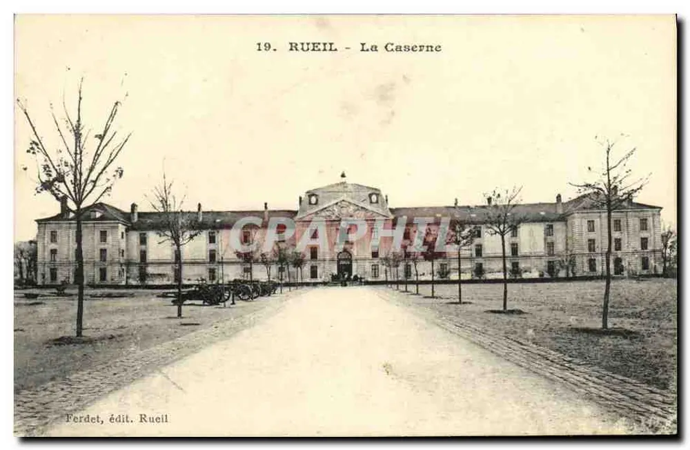 Rueil — A Caserna — editor Ferdet, Rueil, n°19 - Frente