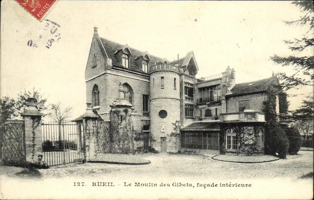 Rueil - A Fábrica dos Gibets, fachada interna — cartão postal n°127 - Frente