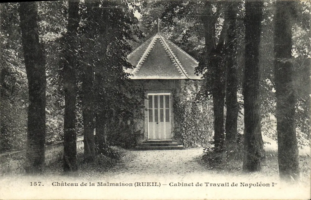 Schloss Malmaison (RUEIL) — Arbeitszimmer Napoleons I. - Vorderseite