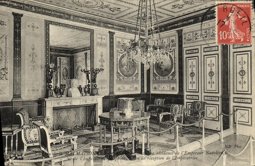 Schloss Malmaison — Empfangssaal der Kaiserin Joséphine — ND Fotografie - Vorderseite
