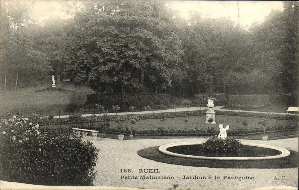 Petite Malmaison — Gärten im französischen Stil — A.C. n°188 - Vorderseite