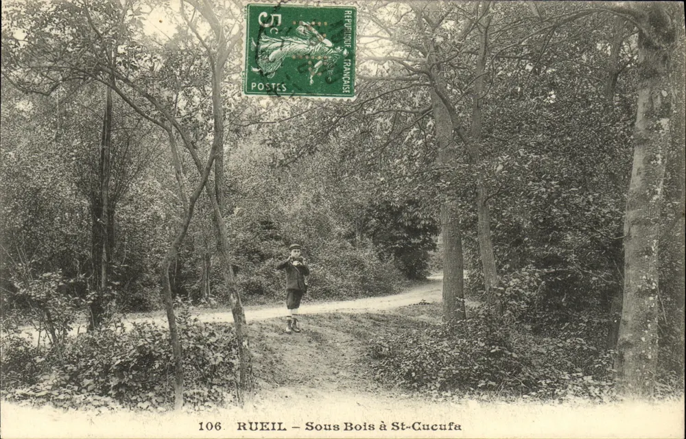 RUEIL — Sob a Floresta em St-Cucufa — Ossart e Capelle Rueil - Frente