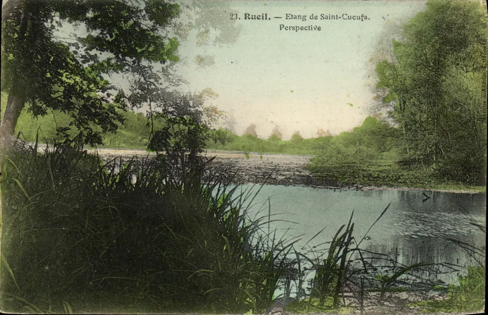 Rueil — Lago de Saint-Cucufa — Perspectiva - Frente
