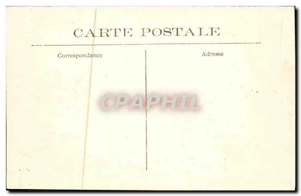 Rueil - La Malmaison unter der Herrschaft Napoleons - Der Ehrenhof (nach einer Holzschnittzeichnung der Zeit) - Rückseite
