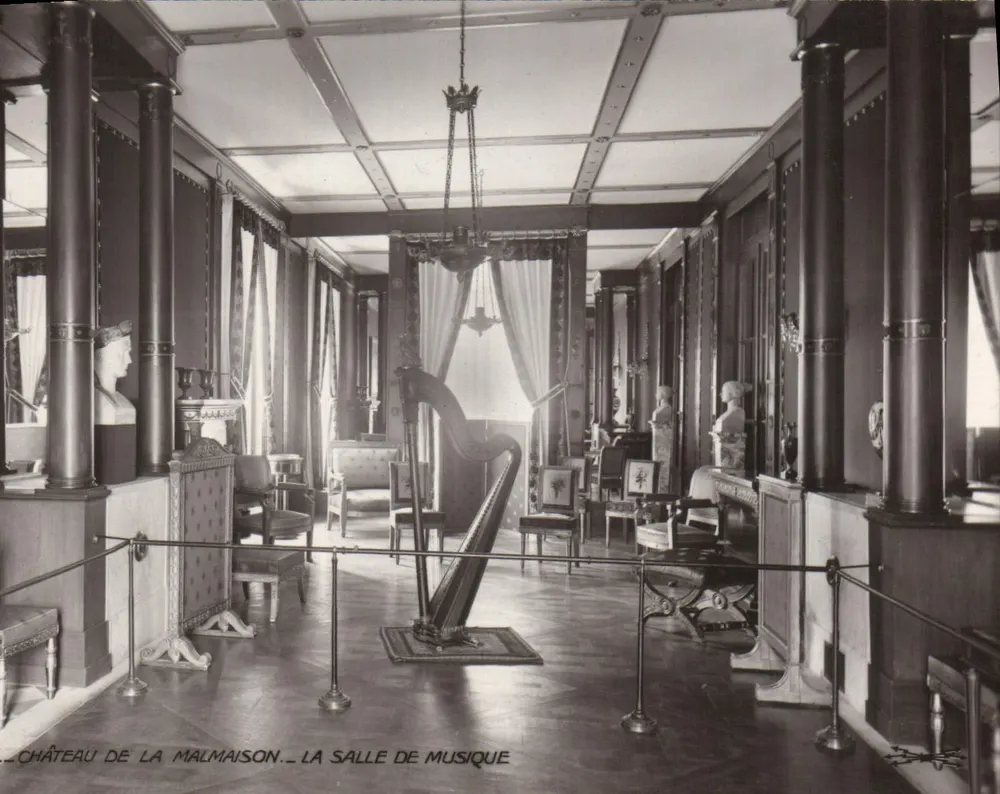 Schloss La Malmaison — Das Musikzimmer — Verlag - Vorderseite