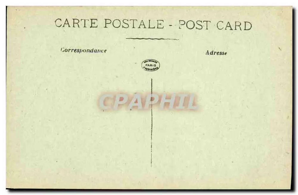 Schlacht am Chemin des Dames — Fort de la Malmaison — La Jonais - Rückseite