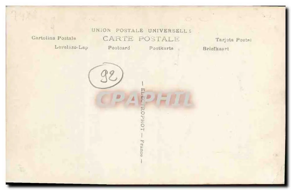 Crue de la Seine — Rueil, Avenue du Chemin de Fer — n°92 - Verso
