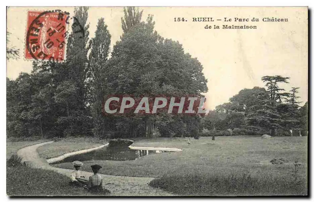 RUEIL — The Park of the Château de la Malmaison — A. Ossart édit. Rueil - Front