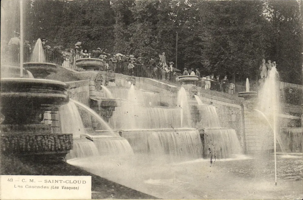 Saint-Cloud — As Cataratas (As Vasques) — C.M. n°48 - Frente