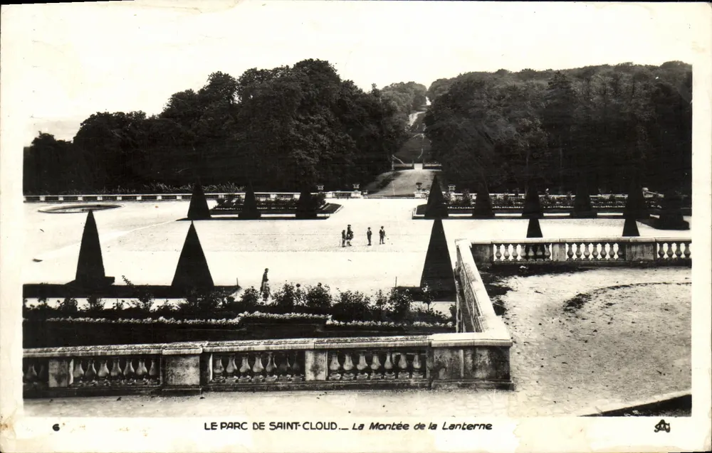 O Parque de Saint-Cloud — A Subida da Lanterna — Editor anônimo, n°6 - Frente