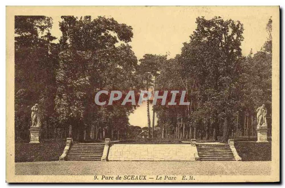 Parque de SCEAUX — O Parque — E.M. - Frente