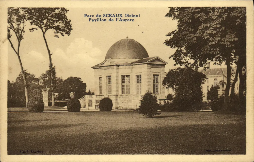 Parque de SCEAUX (Seine) — Pavillon de l'Aurore — Coll. Garbez - Anverso