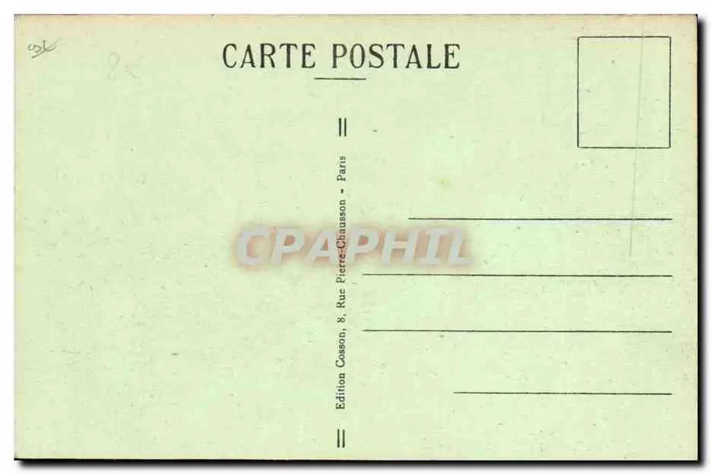 Sèvres — Die Porzellan-Manufaktur — C. M. - Rückseite