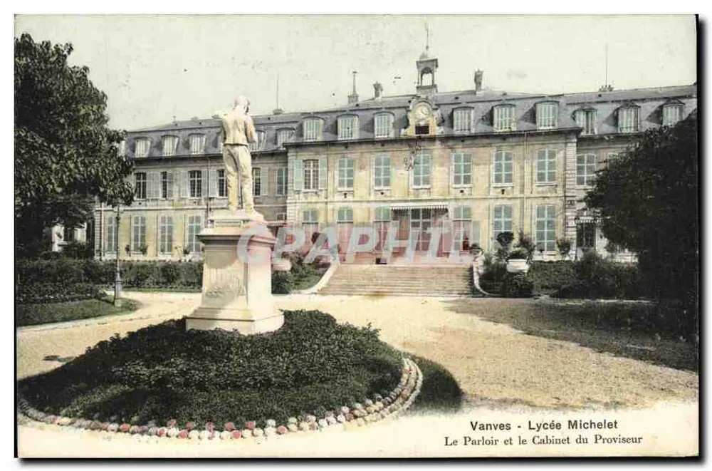 Vanves - Lycée Michelet — Der Parlor und das Büro des Rektors - Vorderseite