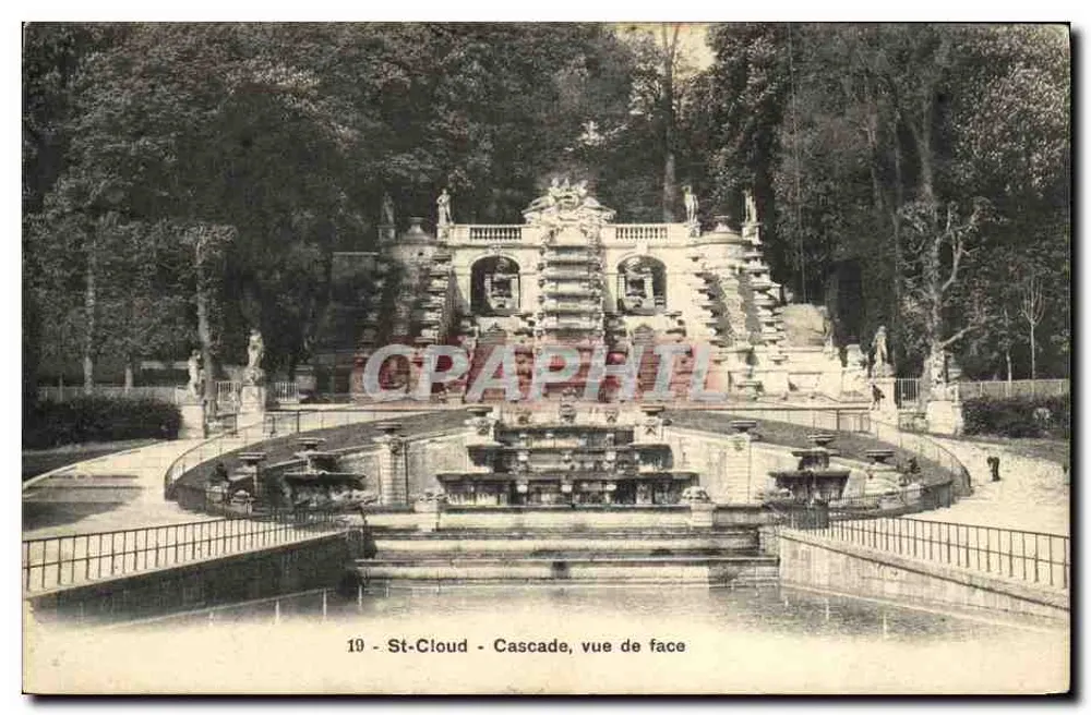 St-Cloud - Cachoeira, vista frontal — n° 19 - Frente