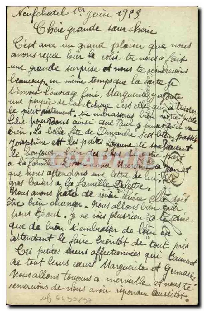 Saint-Cloud — O Parque — O Lago do Trocadero — LL. — N°58 - Verso