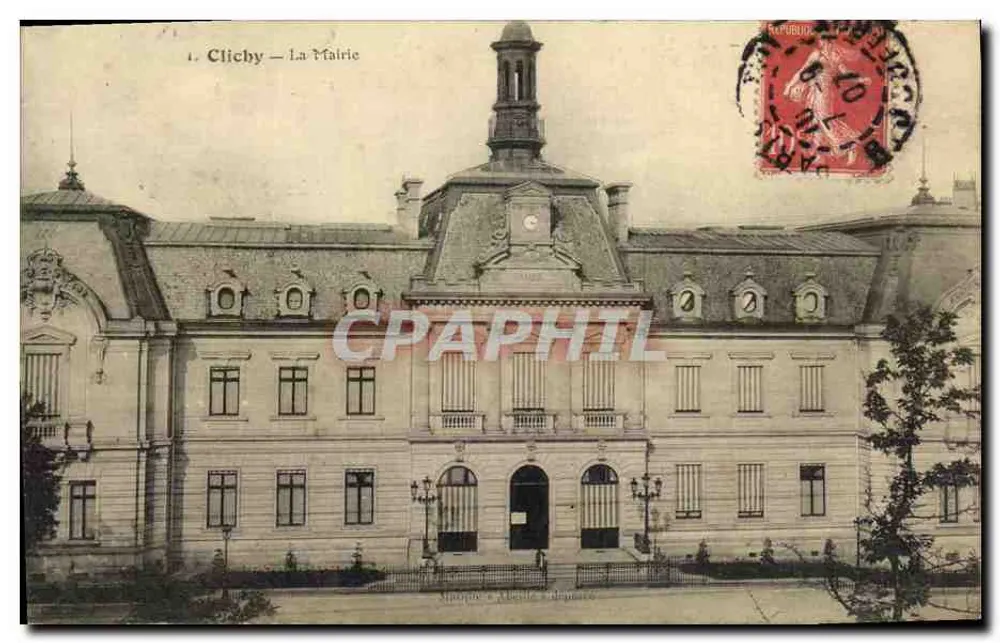 Clichy — Rada Miejska — Wydawca: Clichy, nr 1 - Awers