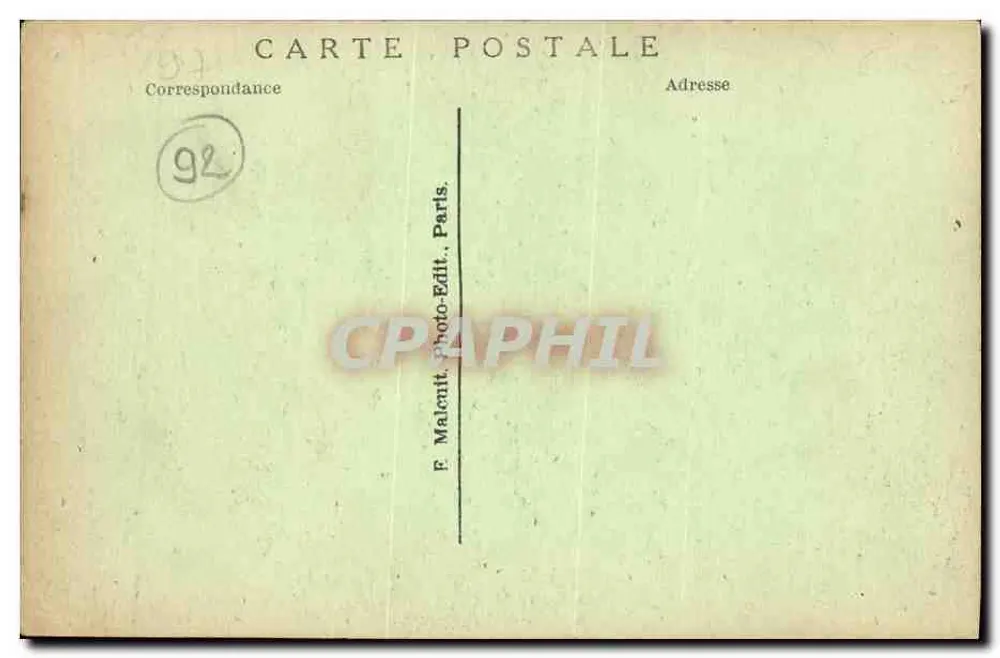 ISSY-les-MOULINEAUX — Allgemeiner Blick auf die Tabakfabrik E. M. — n° 2650 - Rückseite