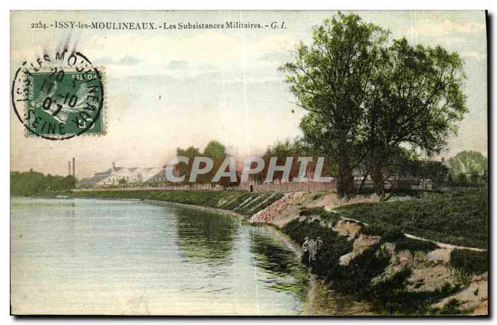 Issy-les-Moulineaux — Les Subsistances Militaires — G.I. - Recto