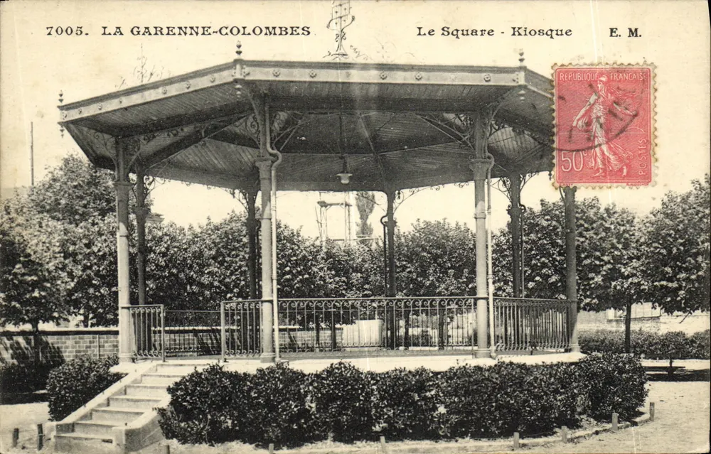 La Garenne-Colombes — Il Square - Kiosque — E.M. - Recto