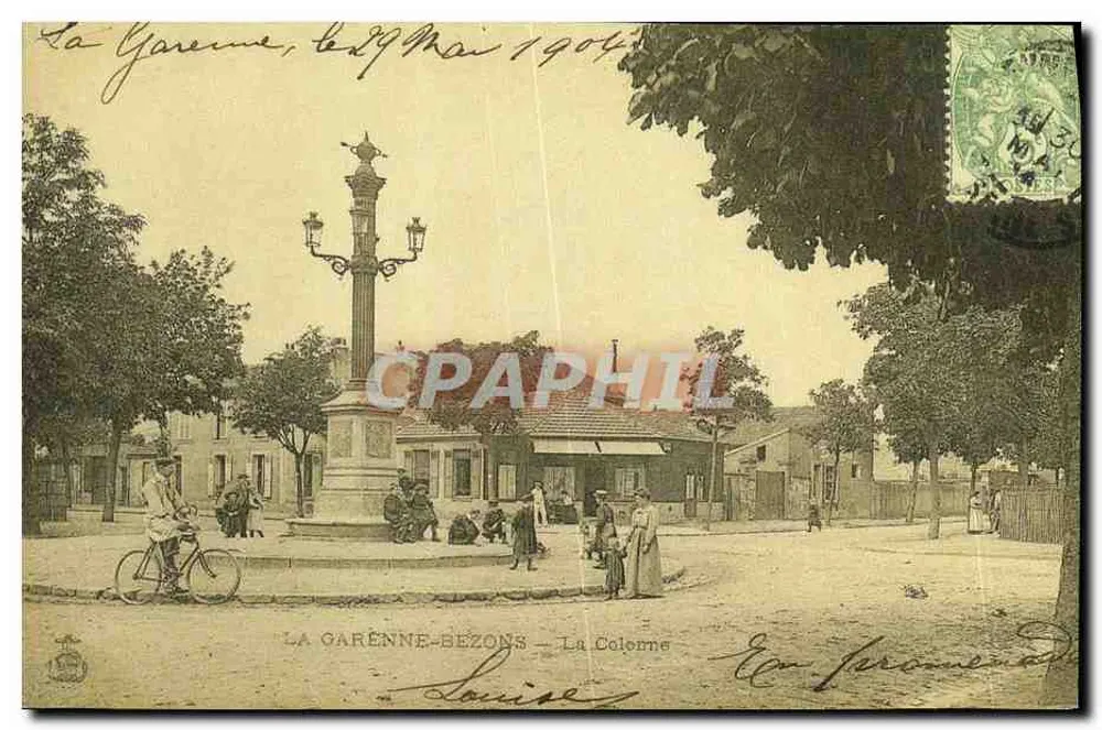 La Garénne-Bézons — Die Säule — Éditeur Éco Jérôme - Vorderseite