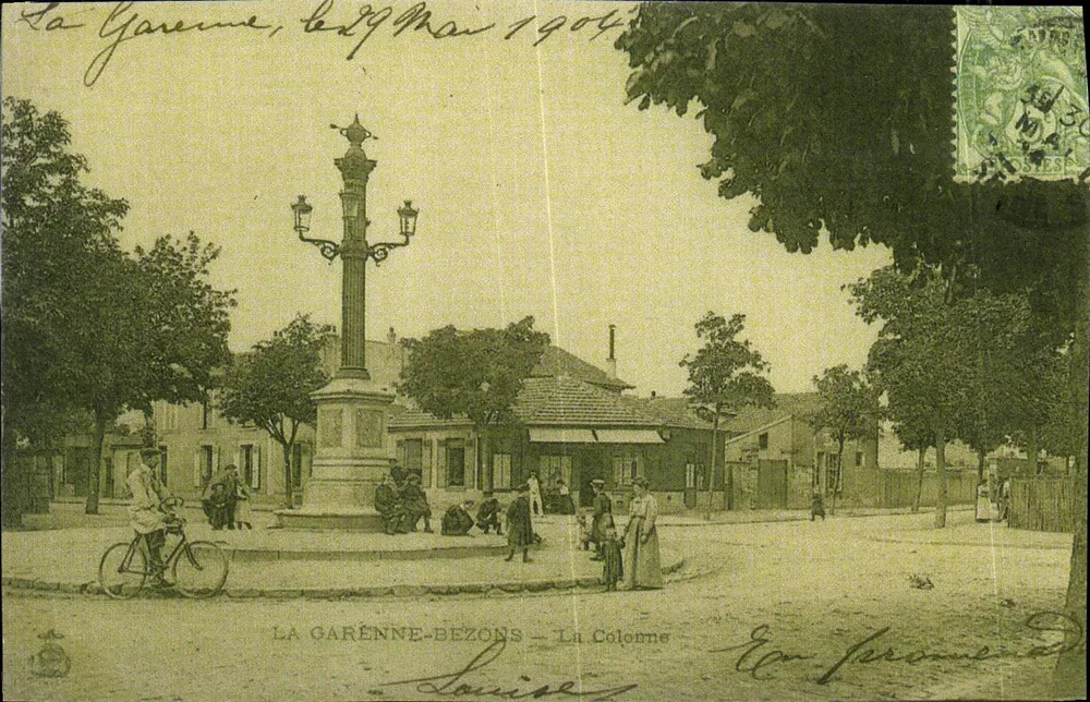 La Garenne-Bezons — A Coluna — Editor: Louis Jérôme - Frente