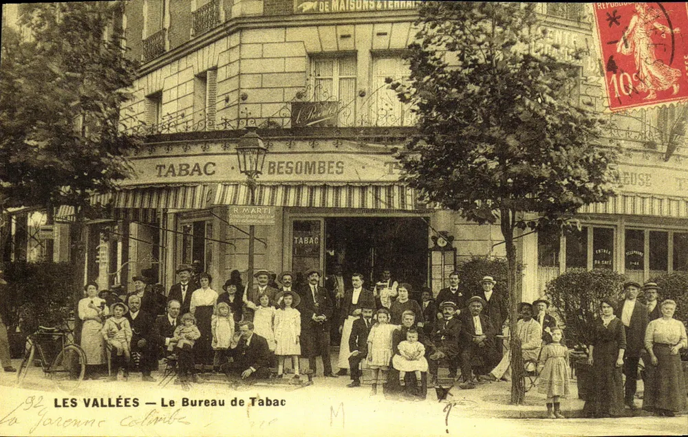 AS VALLÉES — O Escritório de Tabaco — R. MARTI - Frente