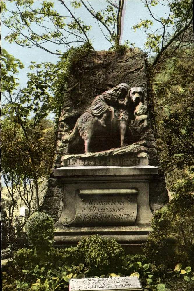 Barry-Monument in Asnières-sur-Seine — Hundertote — Verleger Areille-Cartes - Vorderseite