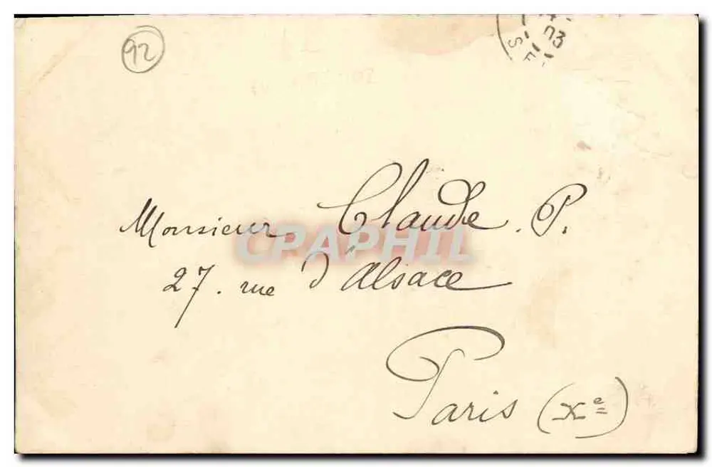 Douvières — vue de lac bordé d'arbres — éditeur non visible - Verso