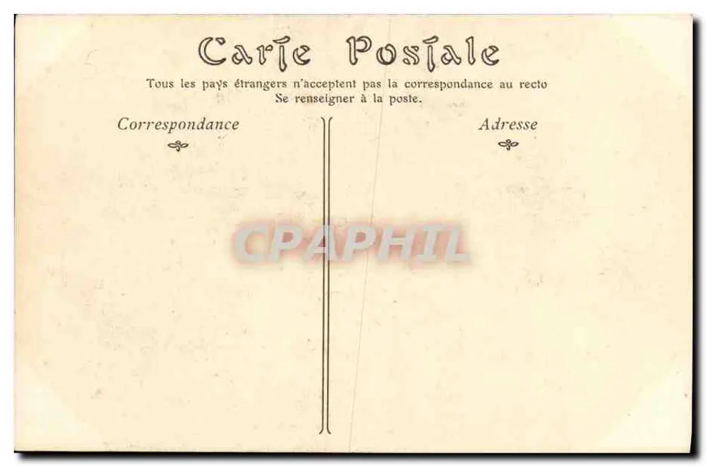 Asnières — A Prefeitura — ND Phot - Verso