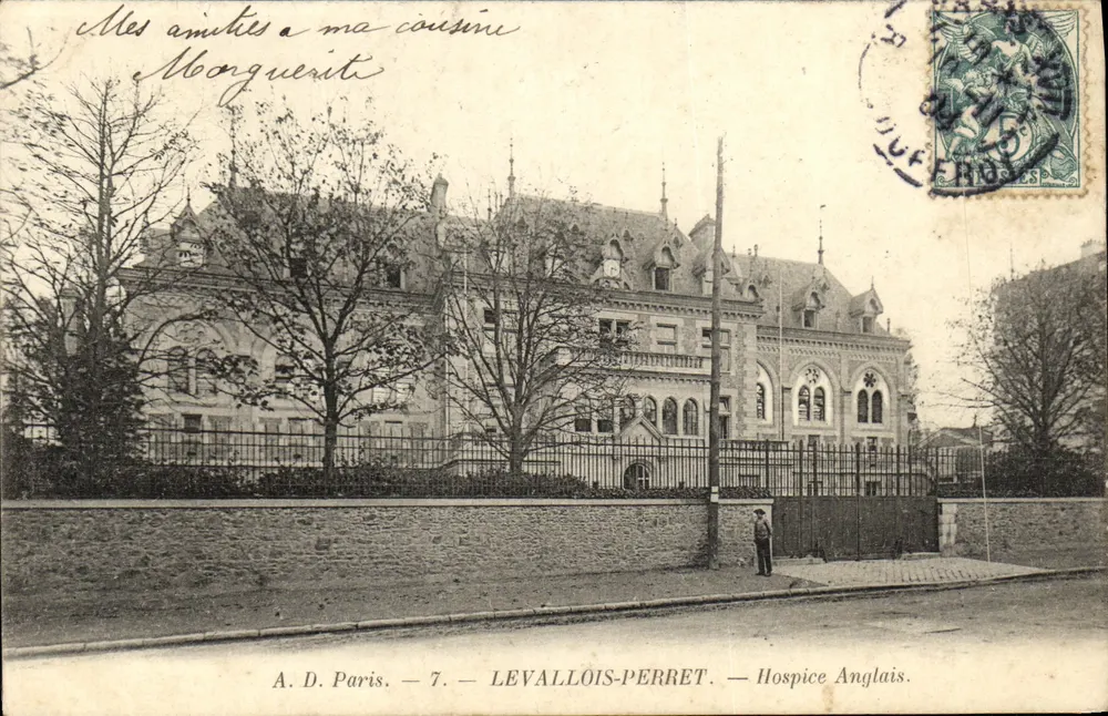 Levallois-Perret — Engels ziekenhuis — A.D. Paris, 7 - Voorkant