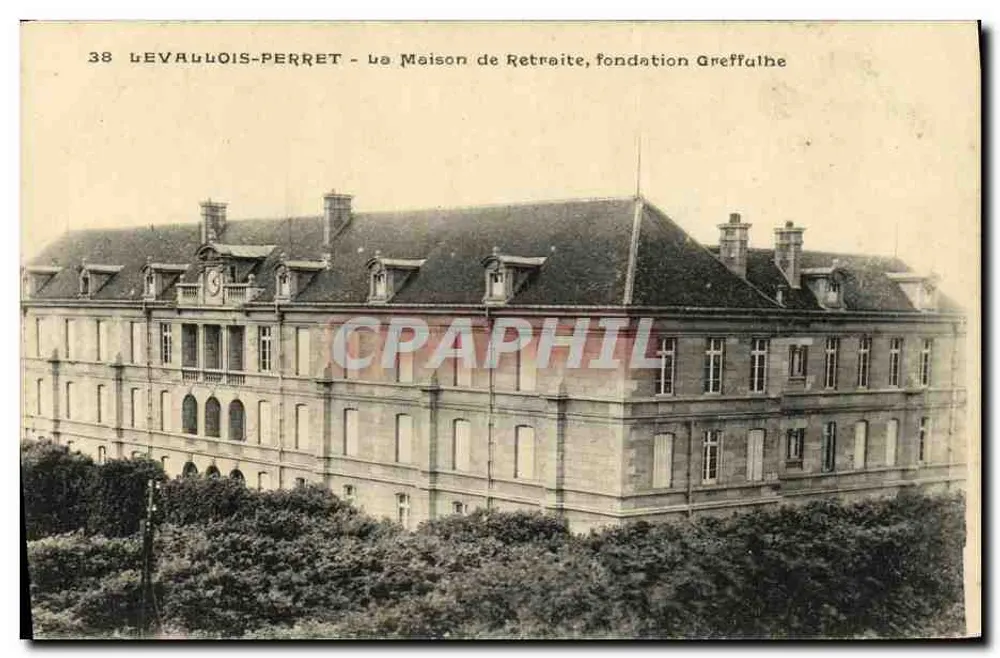 Levallois-Perret — La Maison de Retraite, fondation Greffulhe — n°38 - Recto