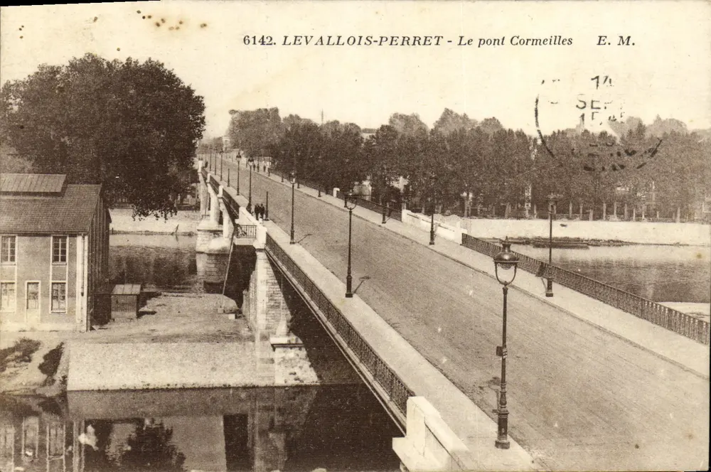 Levallois-Perret — De brug Cormeilles — E.M. n°6142 - Voorkant