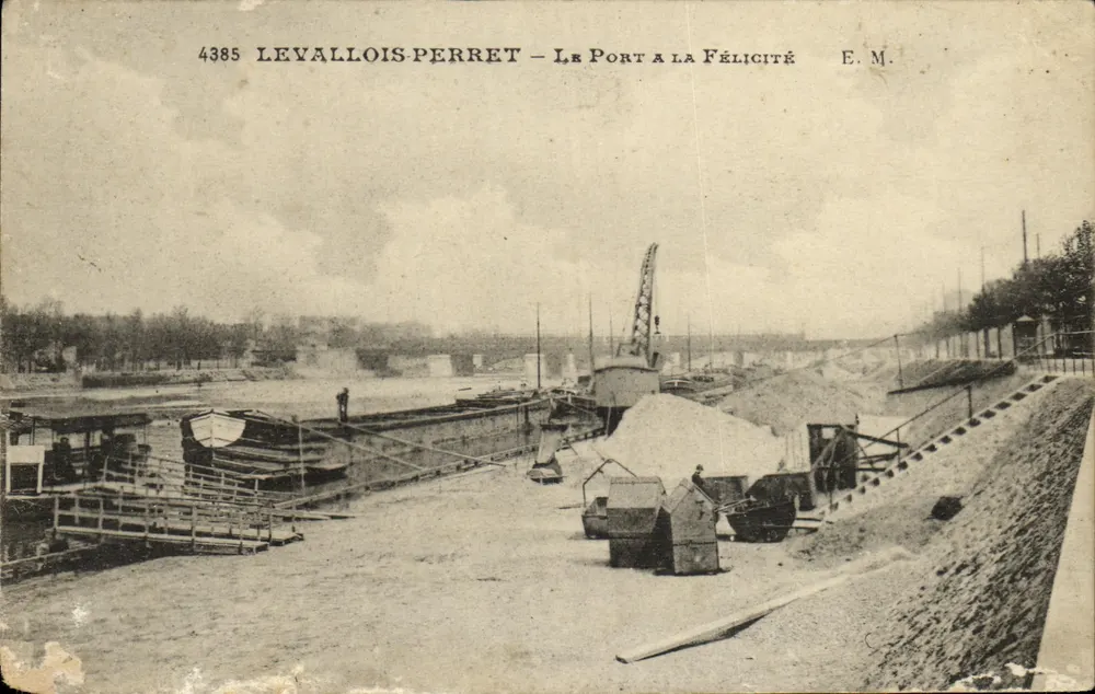 Levallois-Perret — Der Hafen zur Glückseligkeit — E.M. n°4385 - Vorderseite